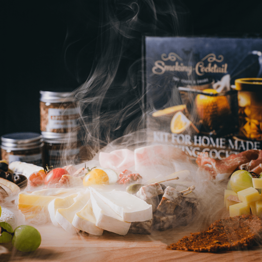 Smoked appetizer & cocktail kit